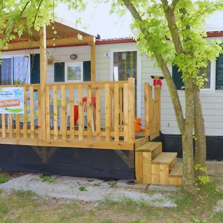 Happy Camp Mobile Homes In Selema Camping Santa Lucia (Sardinia)